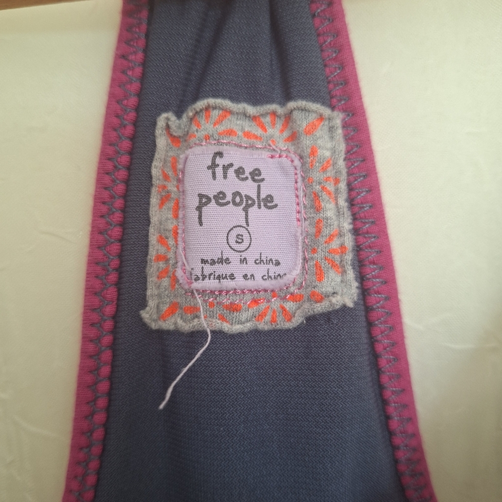 Free People Pink/Purple Dress Size S and Free People Bag - Picture 5 of 6